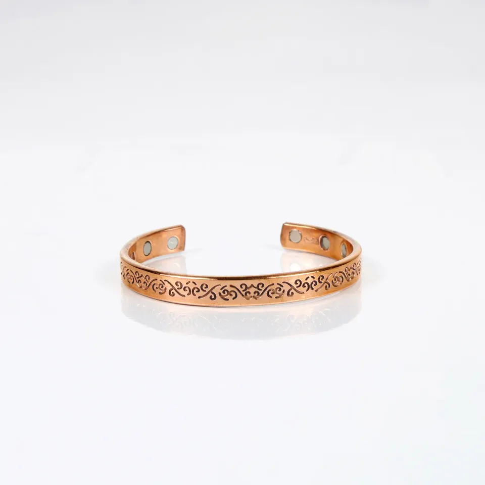 El'Cobre Design 35 kobberarmbånd magnet med gaveæske