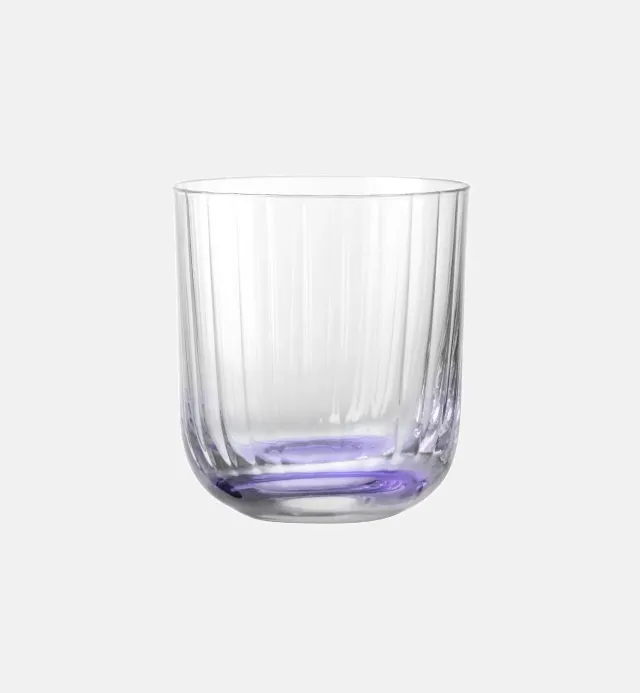 Krosno Bubble vandglas violet 300 ml riflet