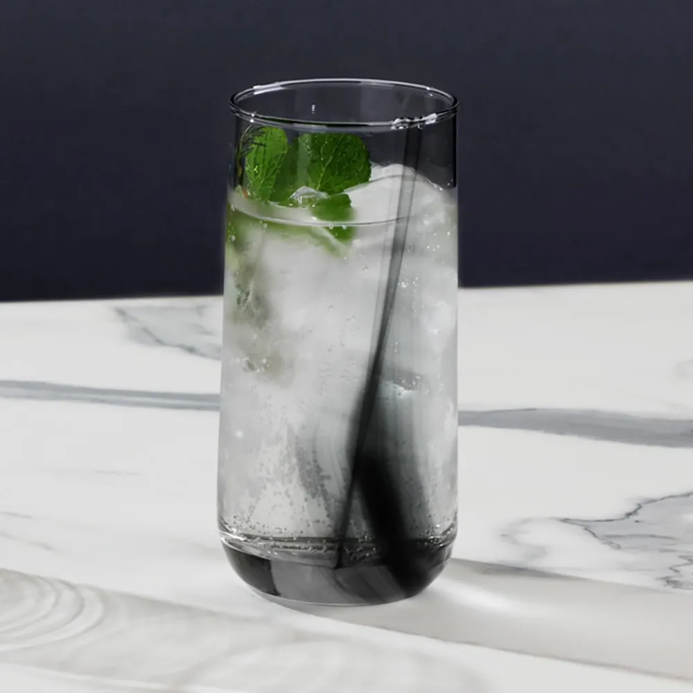 Libbey Ascent Cooler glas 8 stk 473 ml sort bånd