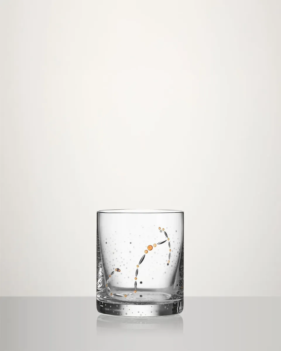 Waterford Zodiac Scorpio tumblerglas krystal skorpion