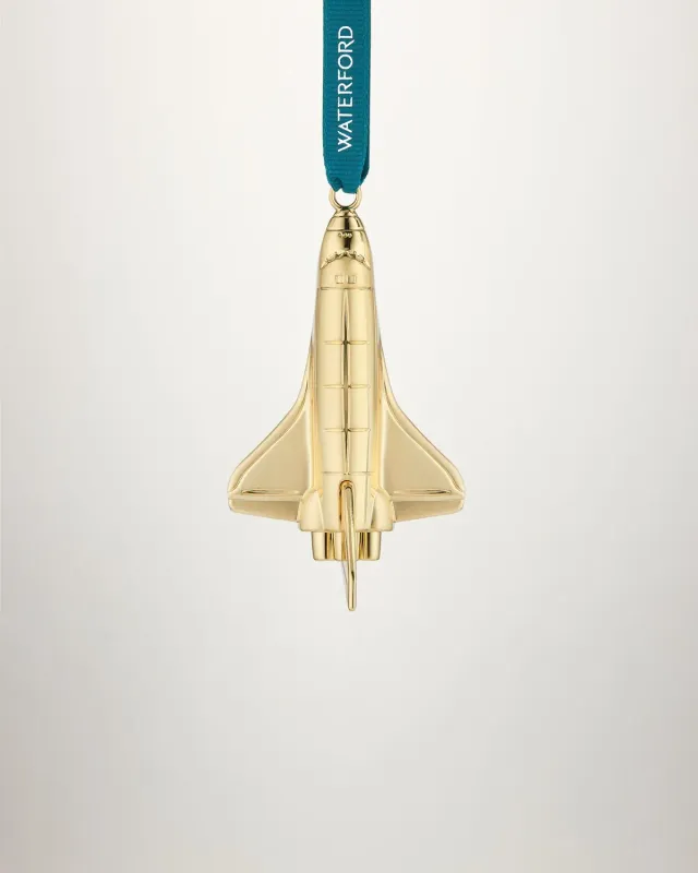 Waterford Christmas Rocketship julepynt guld