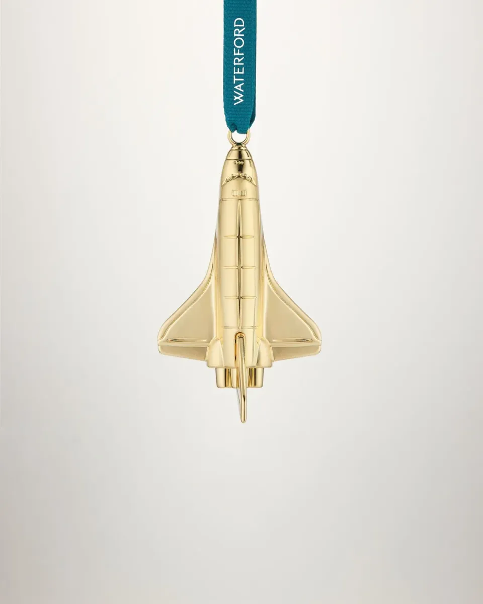 Waterford Christmas Rocketship julepynt guld