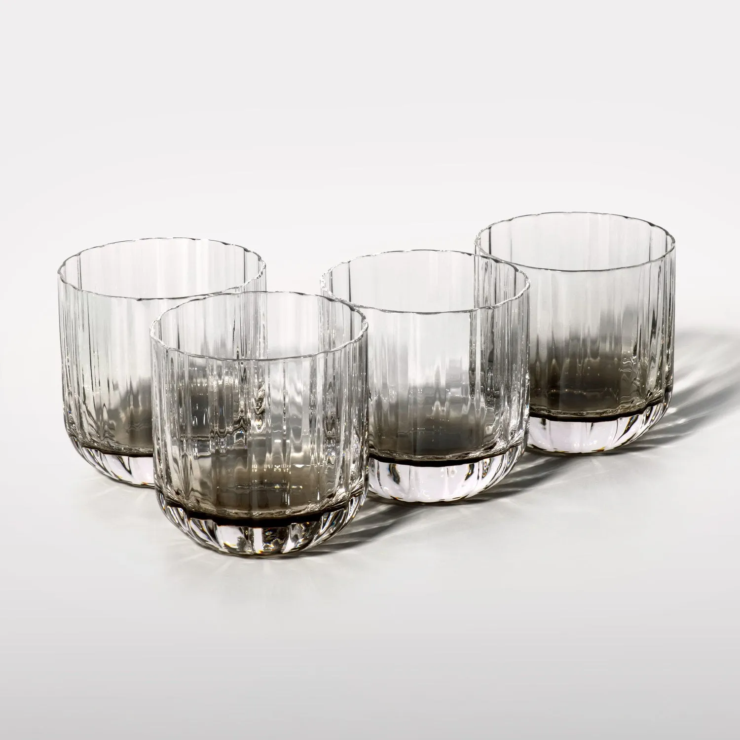 Krosno Marszalkowska vandglas 300 ml røgfarvet