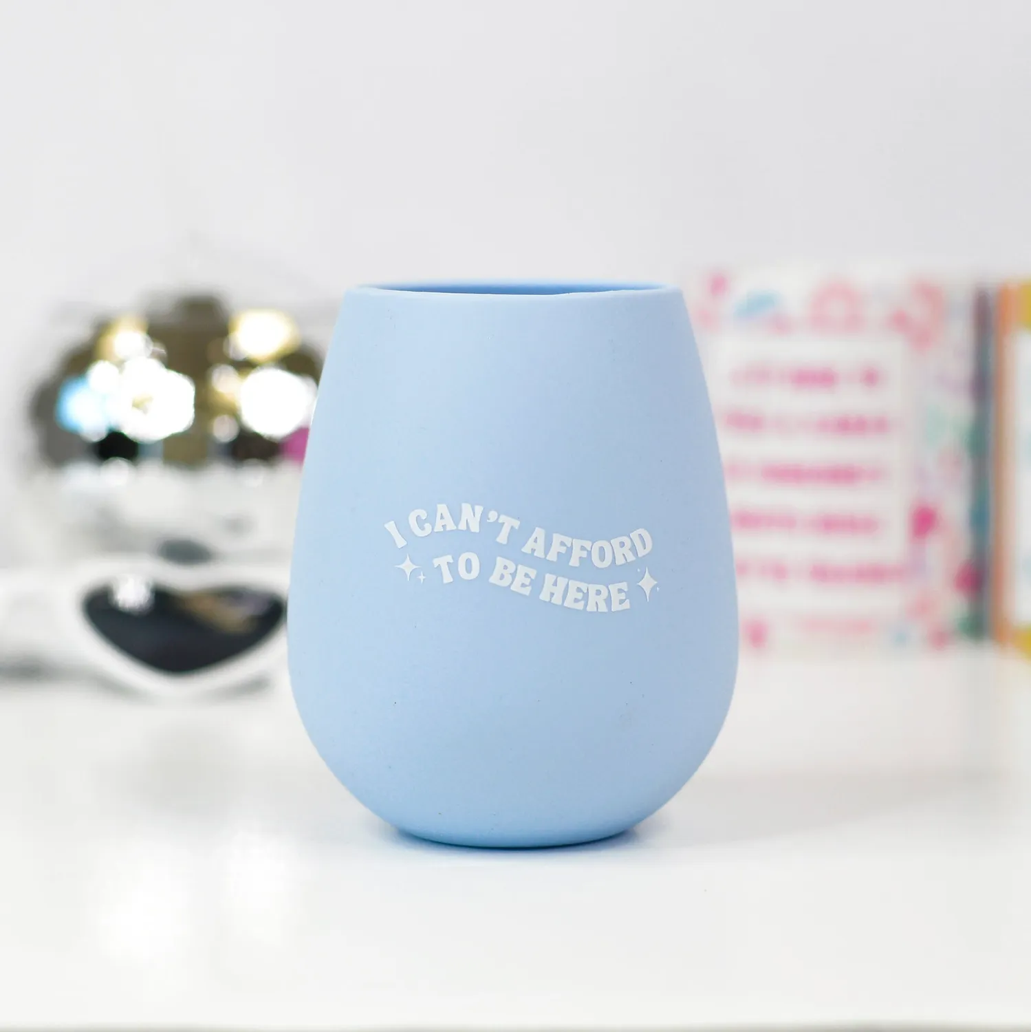 Mugsby Good Things Comes to Hoes vinglas silikone sjov