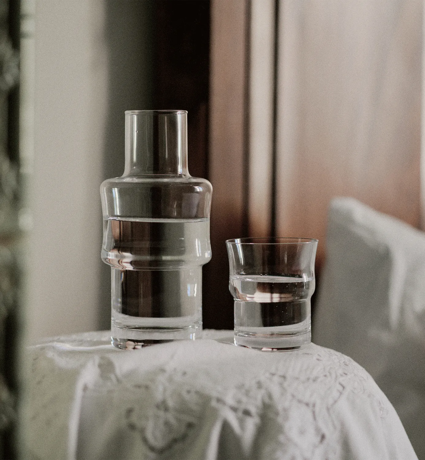 Krosno DAY&NIGHT vandsu00e6t karaffel glas 3 dele