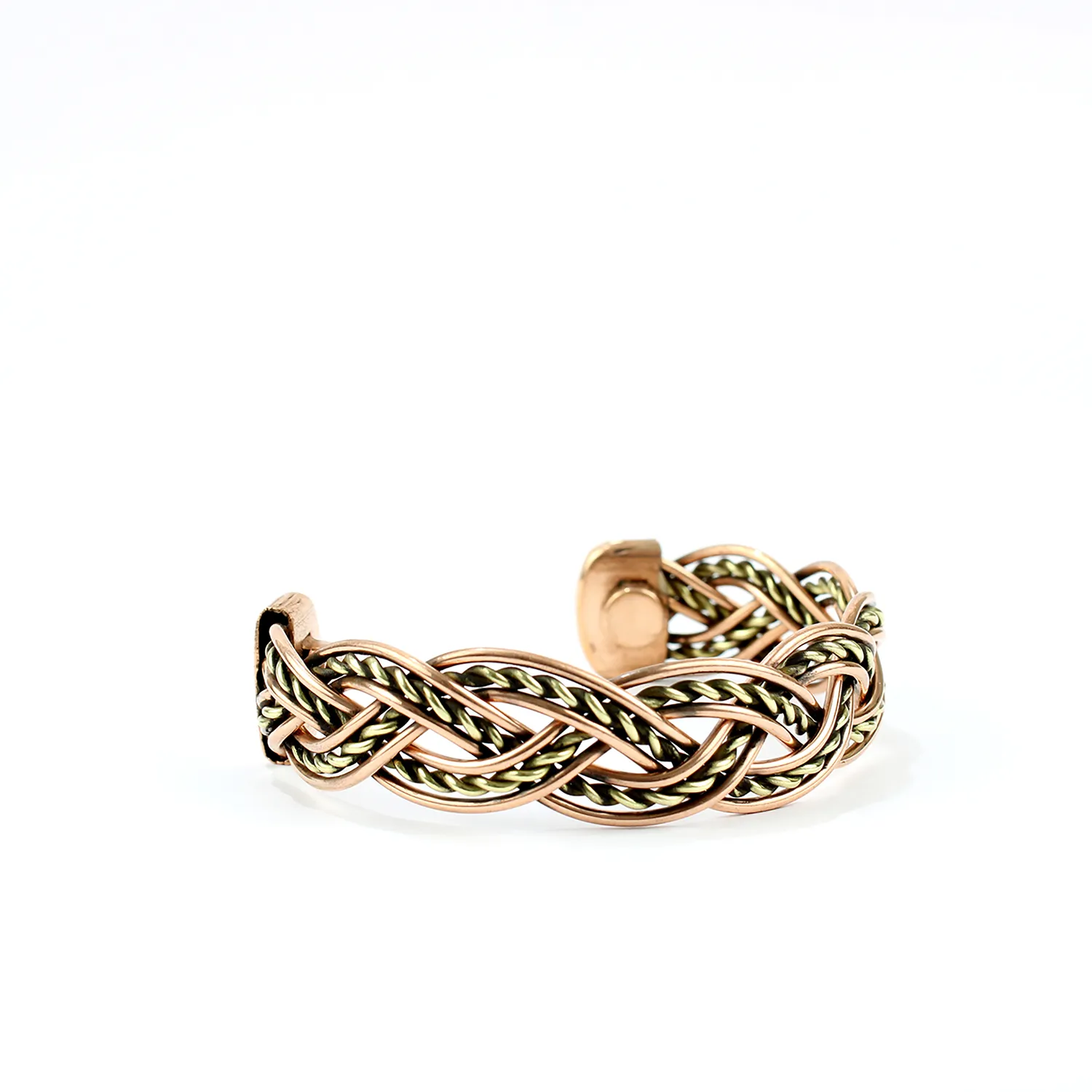 El'Cobre Design 14 kobberarmbånd let med gaveæske