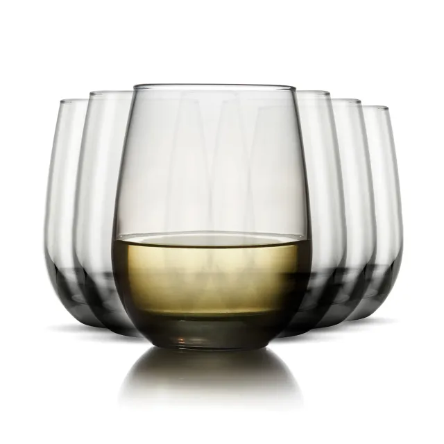Libbey Classic Smoke vinglas 6 stk grå