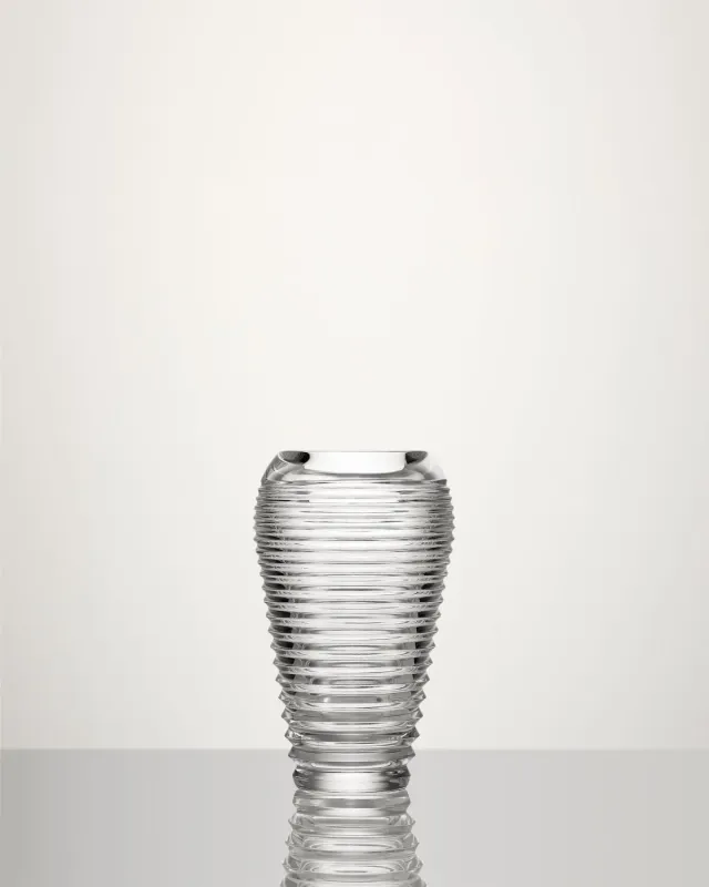 Waterford Circon vase krystal klar minimalistisk