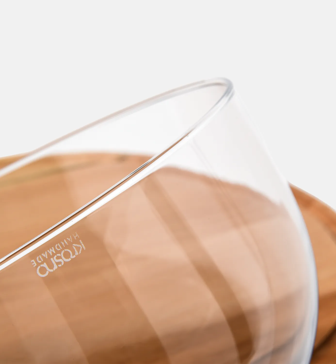 Krosno Glamour cloche 28,5 cm med træfad