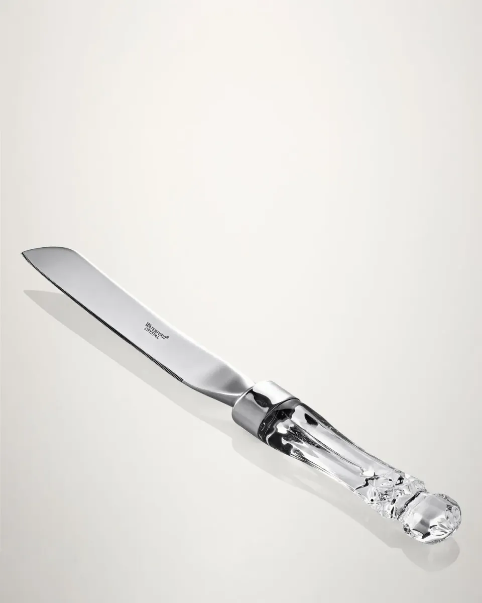 Waterford Lismore kagekniv krystal 30 cm