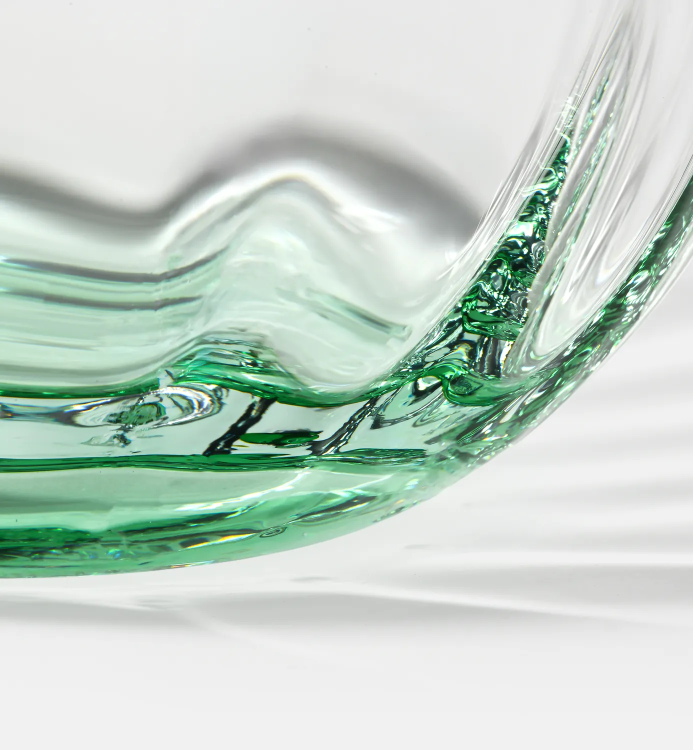 Krosno Gemstone vase 15,5 cm smaragd