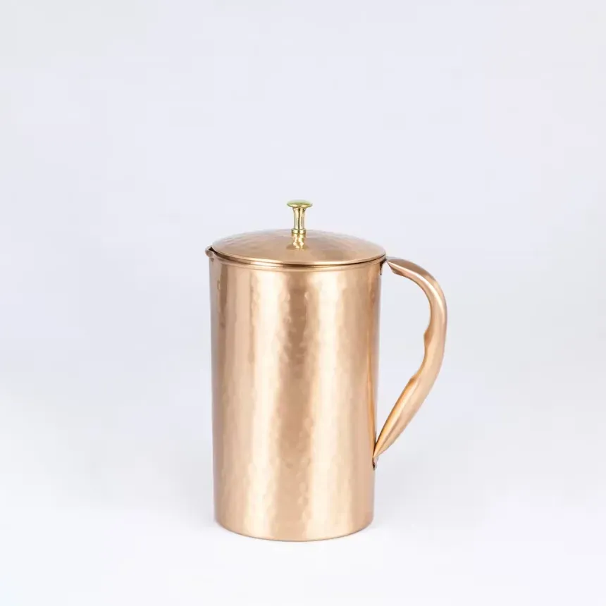 El'Cobre Premium Pure Copper kande 1,5L hamret