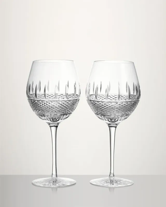 Waterford Irish Lace hvidvinsglas 2 stk krystal