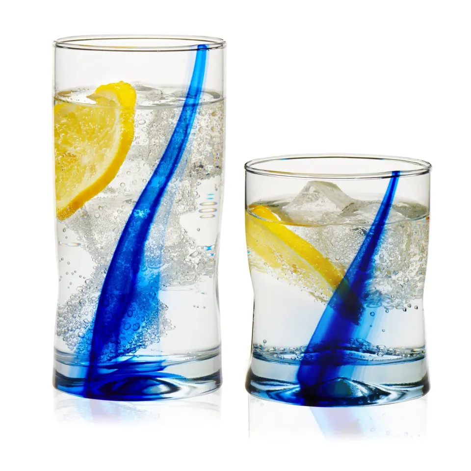 Libbey Impressions drikkeglas 8 stk blå 496 ml