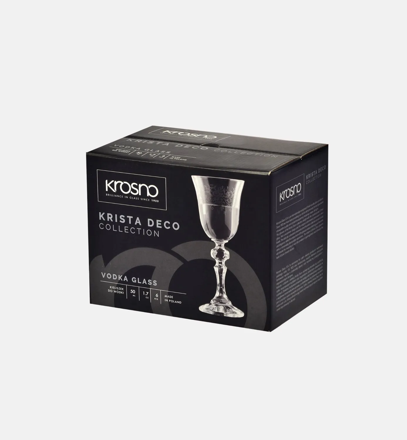 Krosno Krista Deco vodkaglas 50 ml