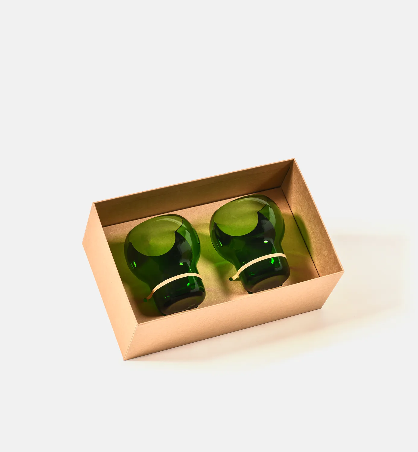 Krosno Bubble 1967 tumbler 280 ml smaragd krystal