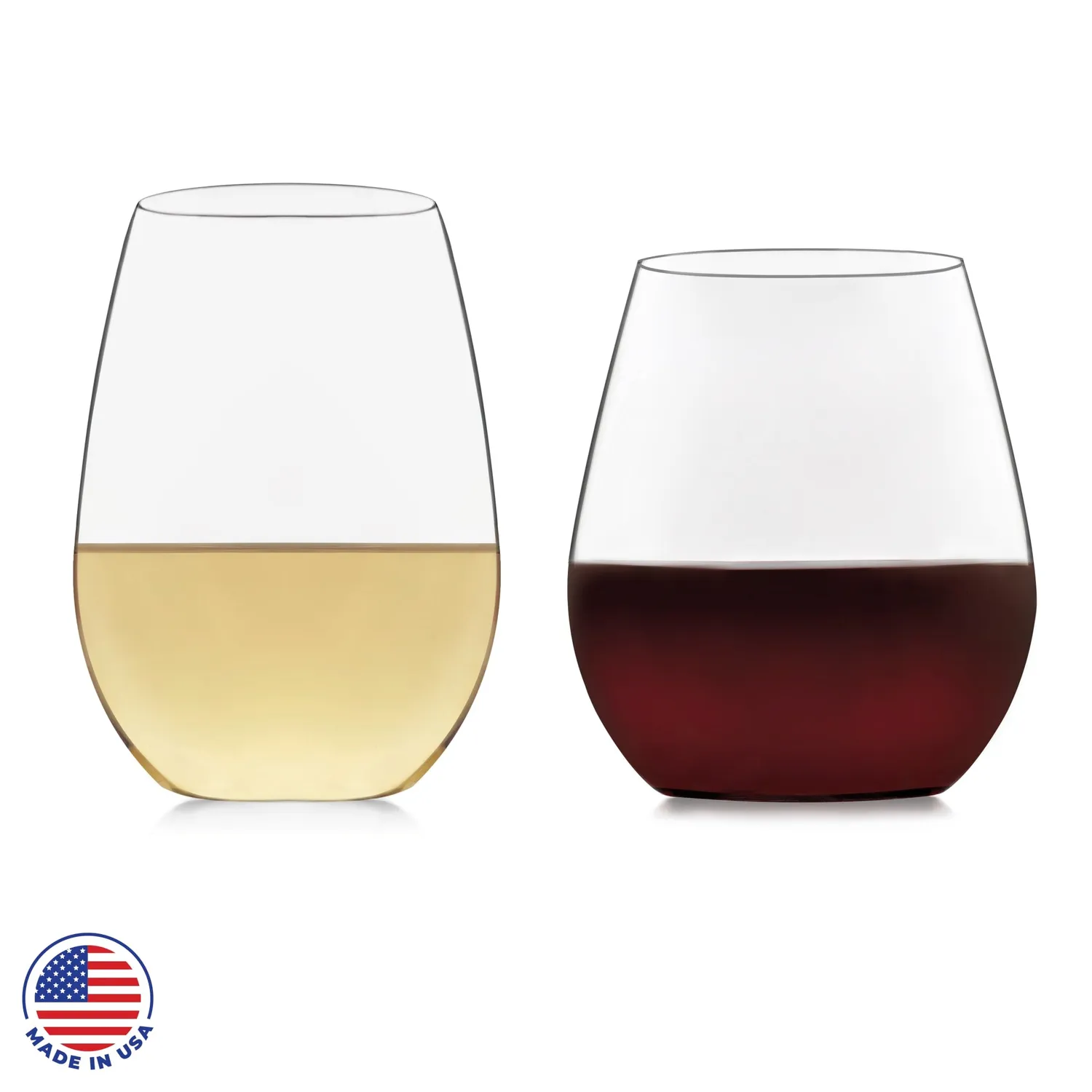 Libbey Signature Kentfield vinglas uden stilk 12 stk rød hvid