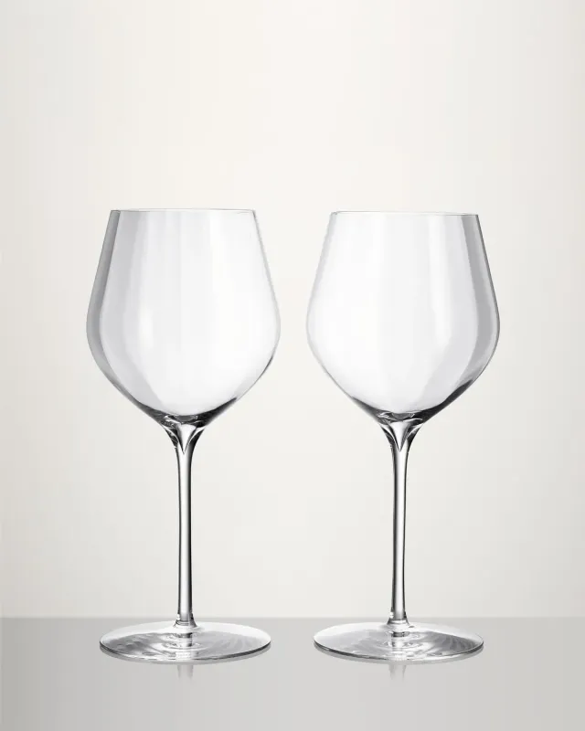 Waterford Elegance Optic Big Red rødvinsglas 2 stk