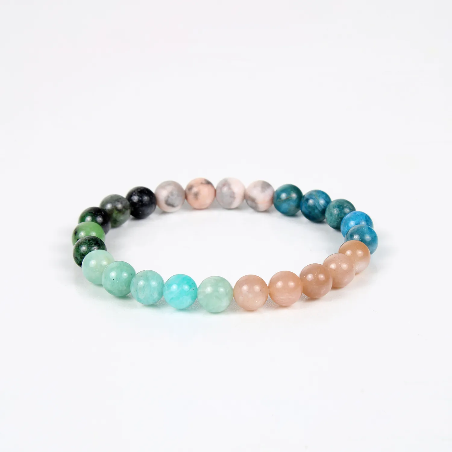 El'Cobre Osteoporosis krystalarmbånd 8 mm elastik