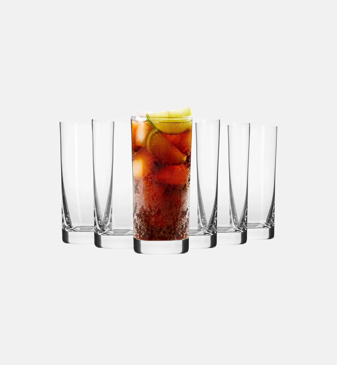 Krosno Blended longdrinkglas 390 ml klar glas