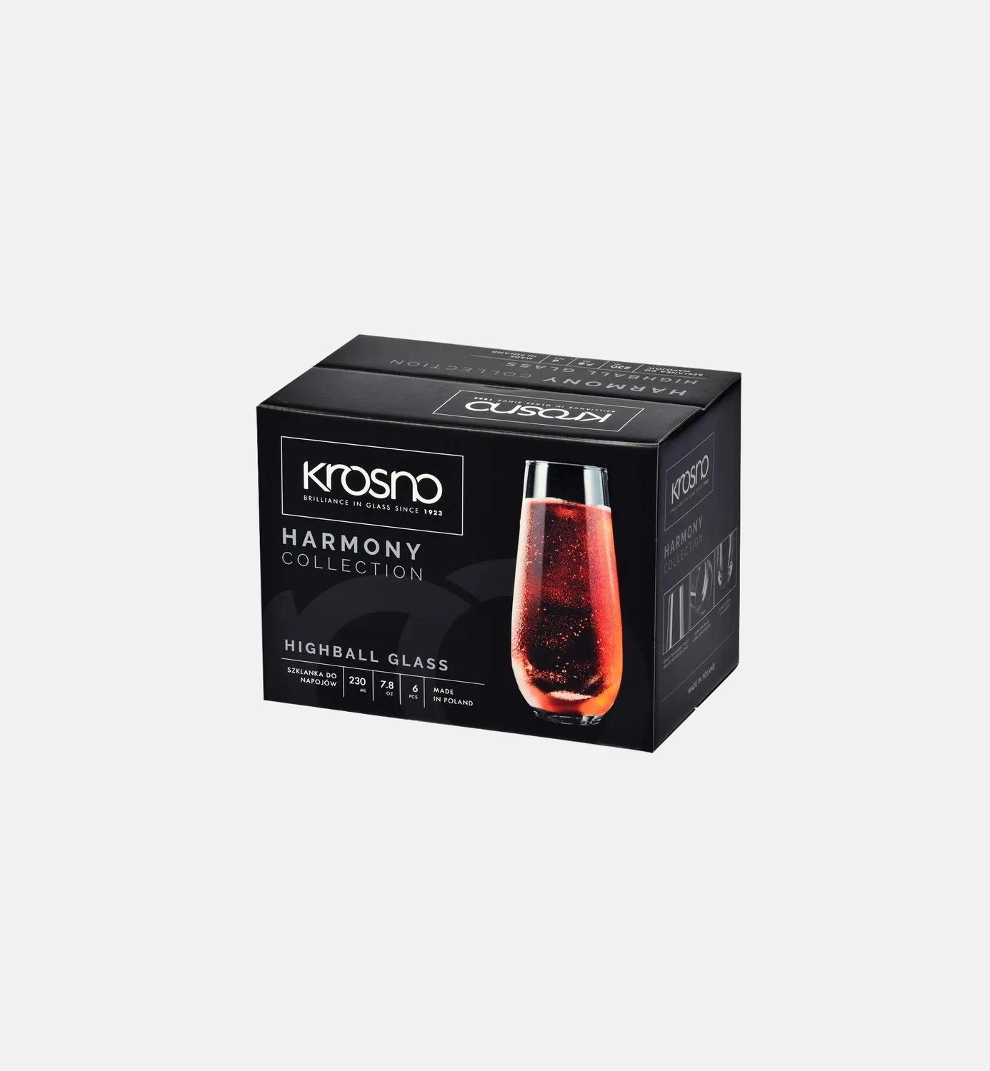 Krosno champagneglas uden stilk 230 ml klar