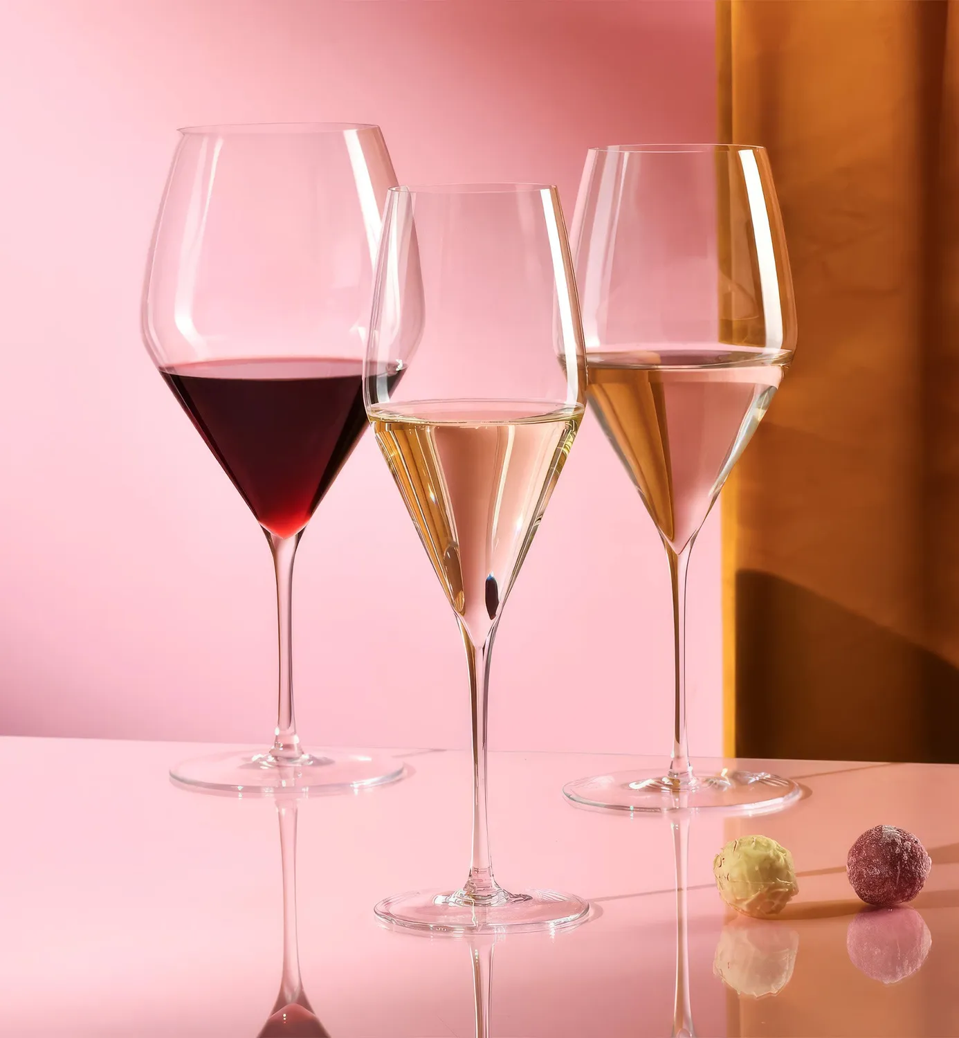 Krosno Symphony vinglas 530 ml håndlavet