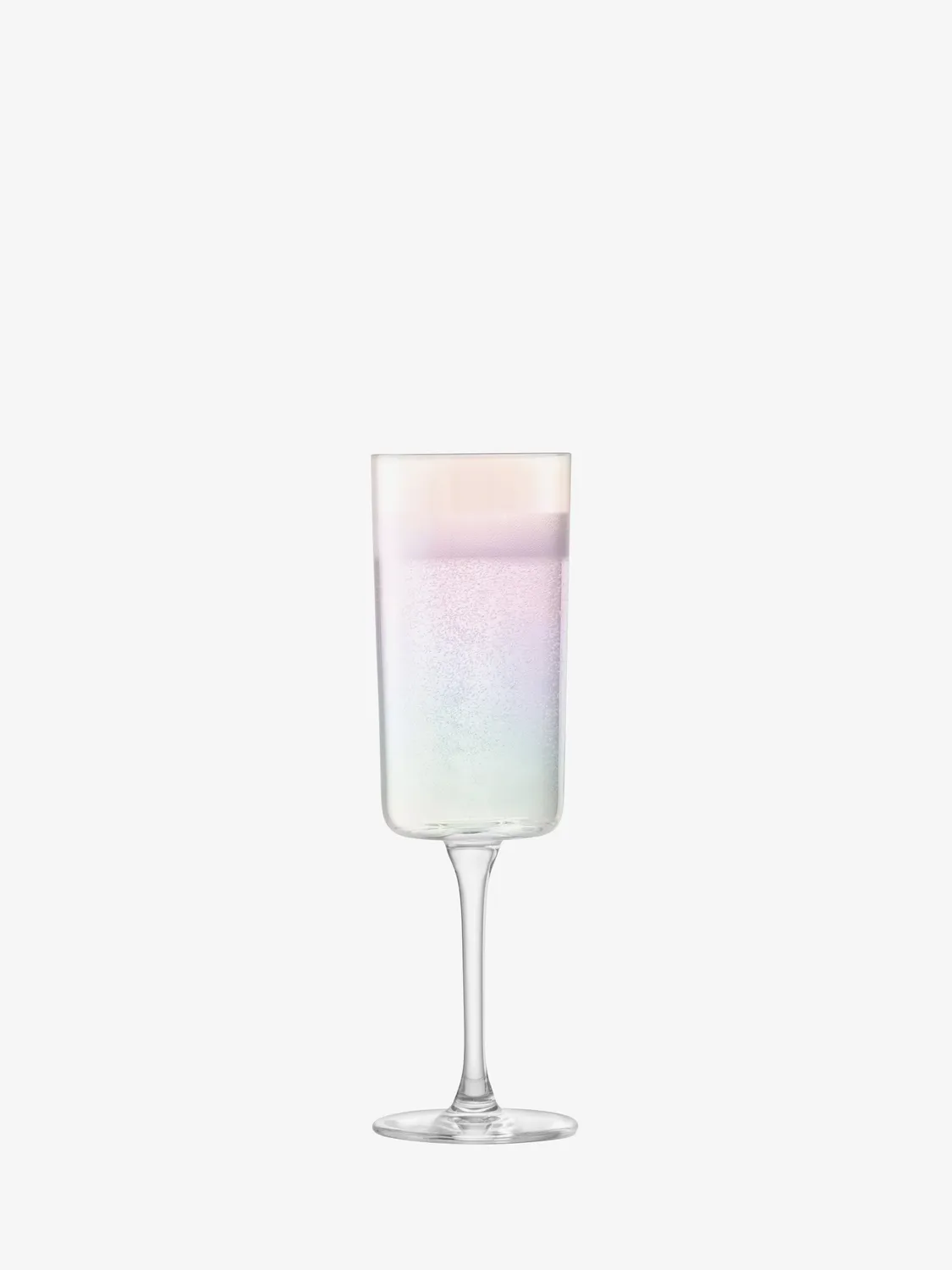 LSA Iridescence champagnefløjte 2 stk perlemor