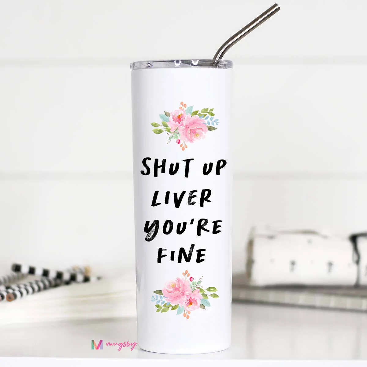 Mugsby Shut Up Liver termokrus 590 ml sjov