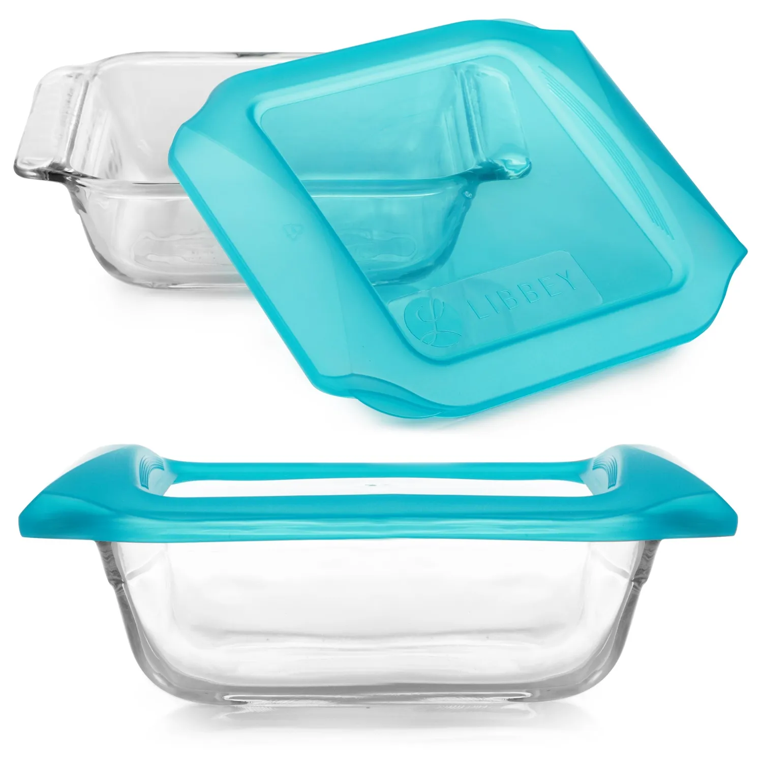 Libbey Baker's Premium 8x8 glasbageform 2-pak med låg ovnfast