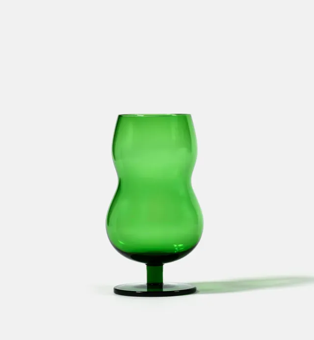 Krosno Bubble 1967 vandglas 350 ml smaragd