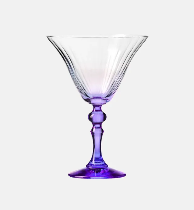 Krosno Bubble Ombré martiniglas 170 ml violet