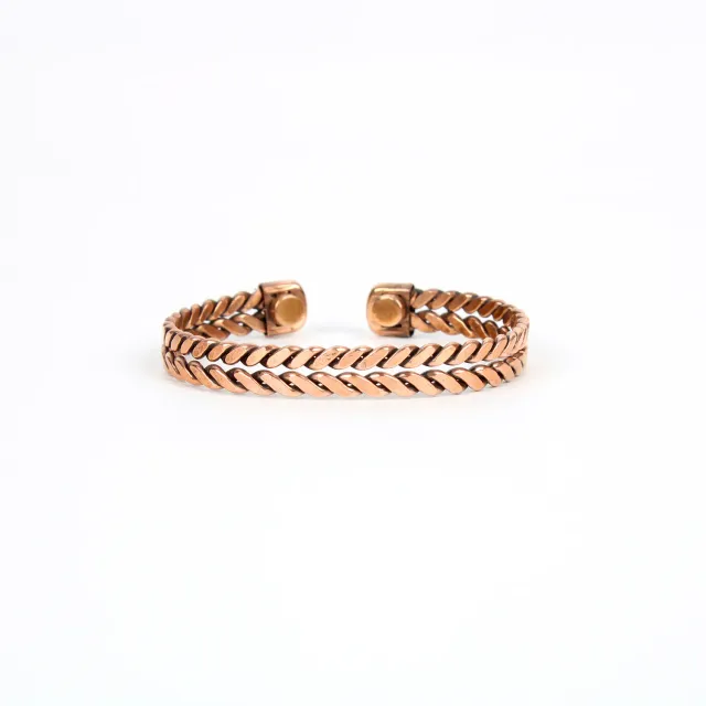 El'Cobre Design 31 kobberarmbånd let gaveæske