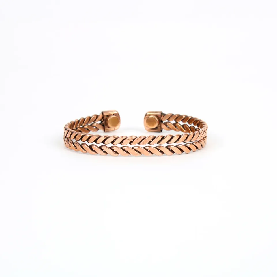 El'Cobre Design 31 kobberarmbånd let gaveæske
