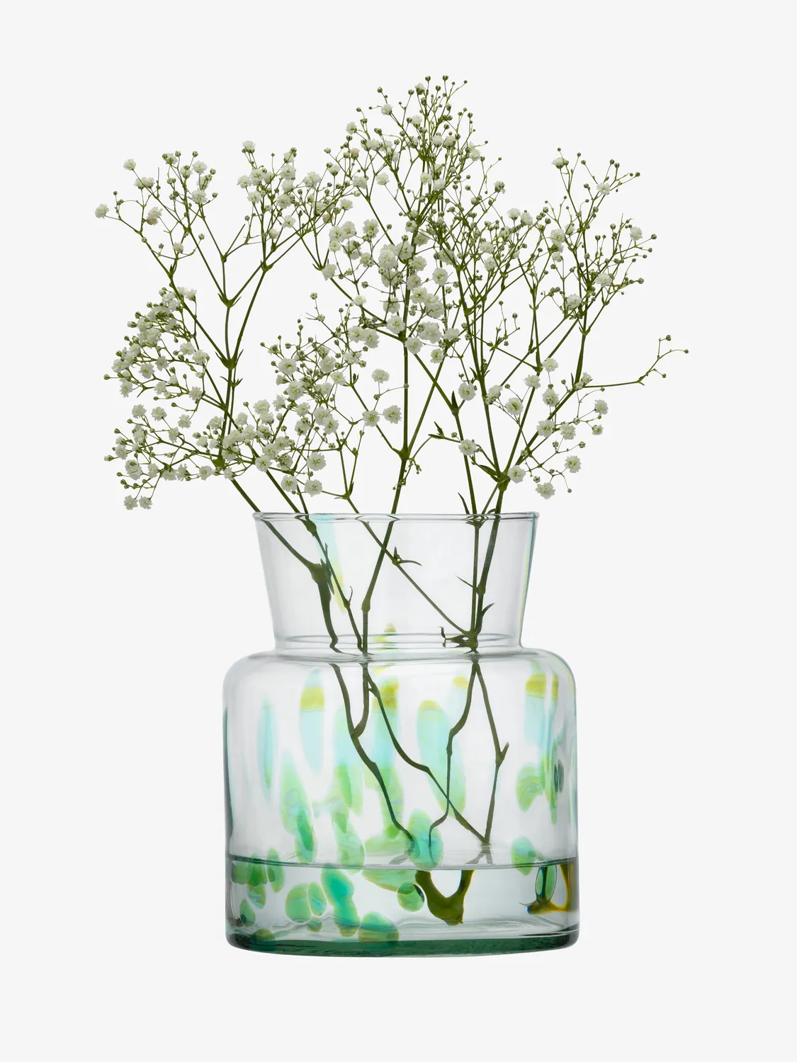 LSA Sea Glass Vase/Lantern vase genbrugsglas