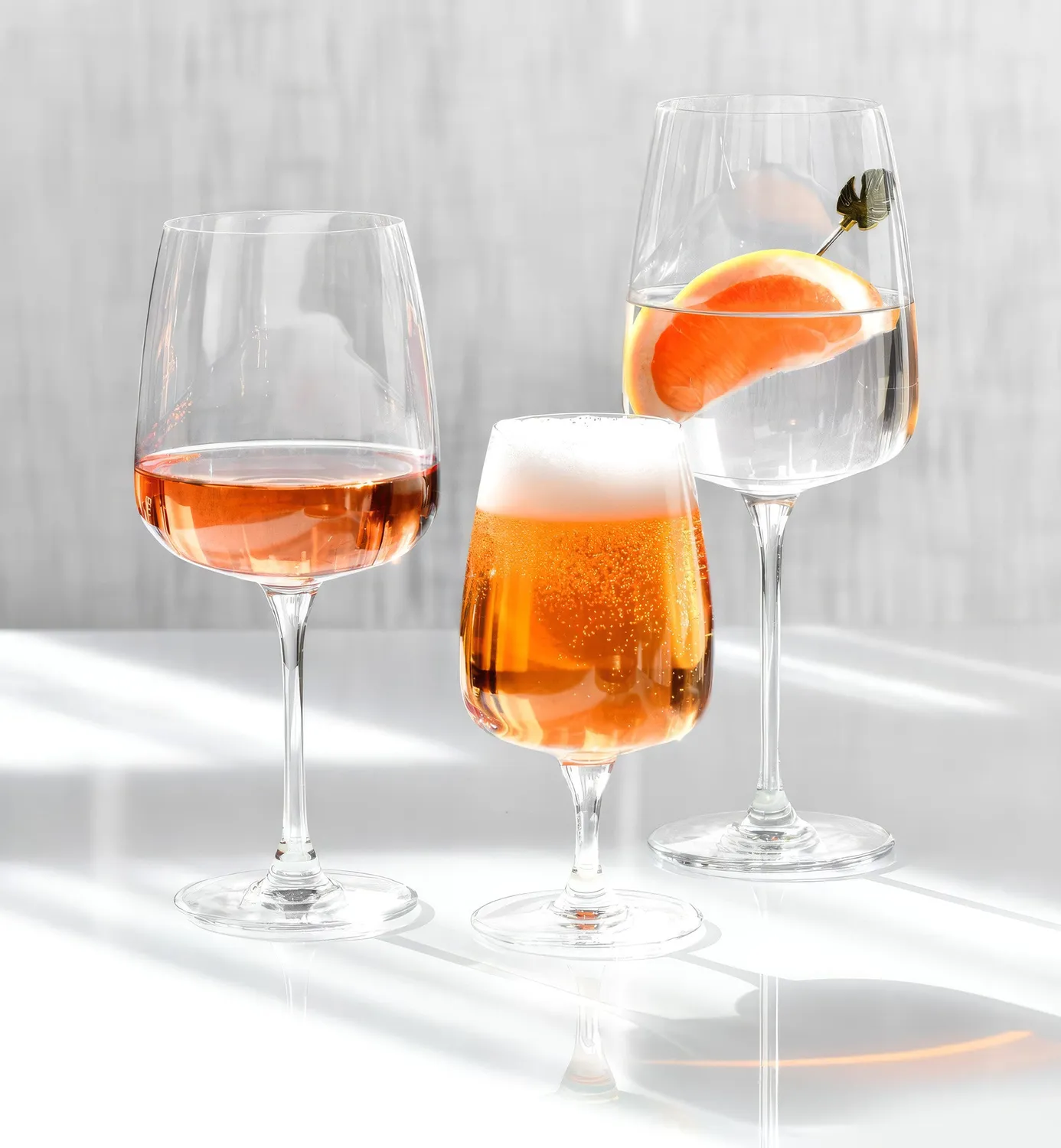 Krosno Modern vandglas 330 ml på stilk