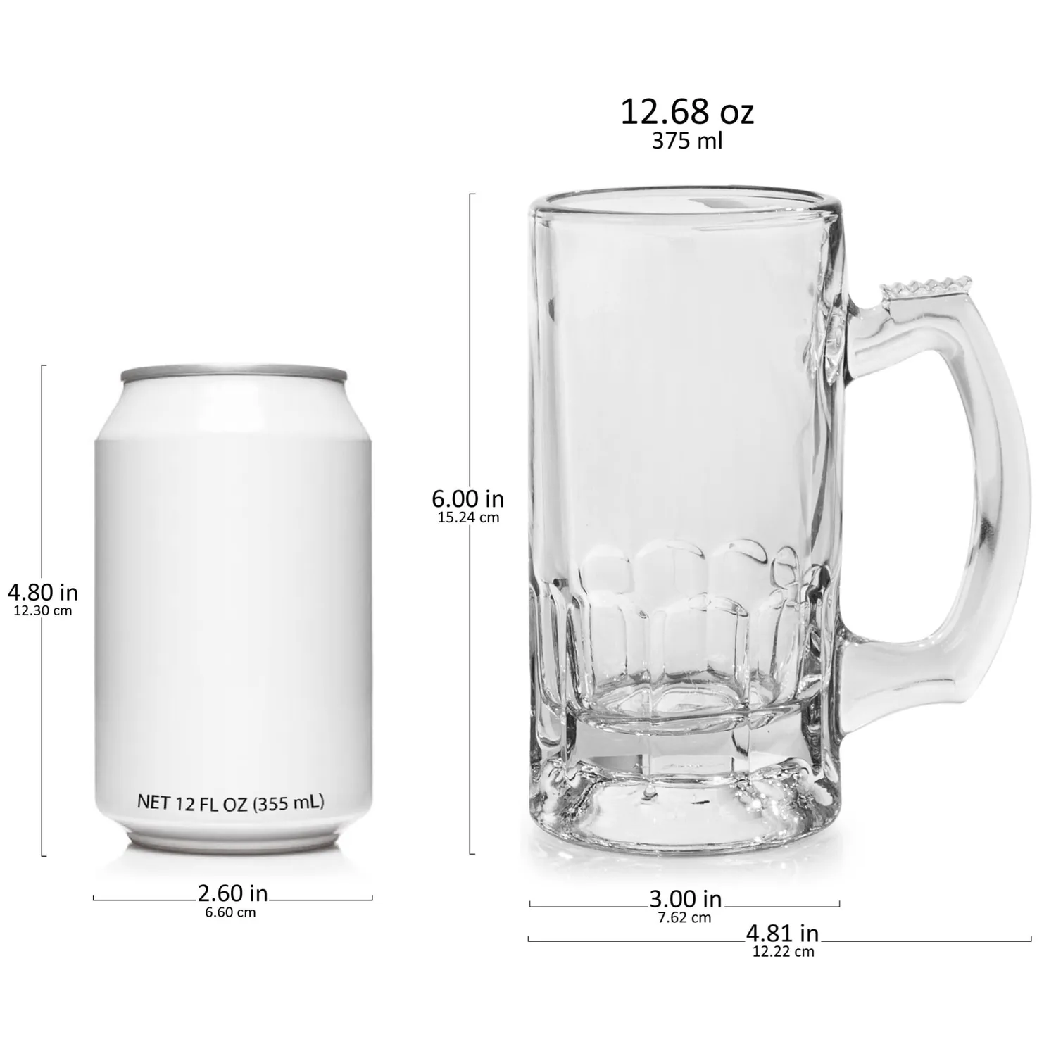 Libbey Craft Brews ølkrus 375 ml 4 stk glas