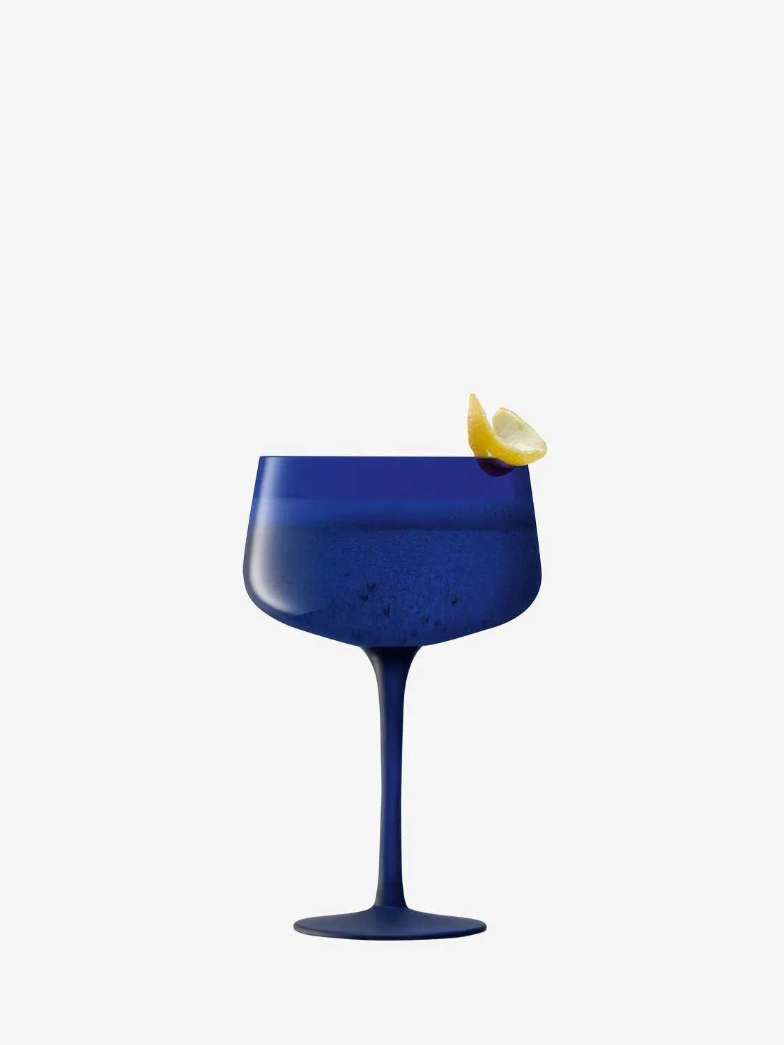 LSA Arc Contrast cocktailskål 2 stk cobalt mat