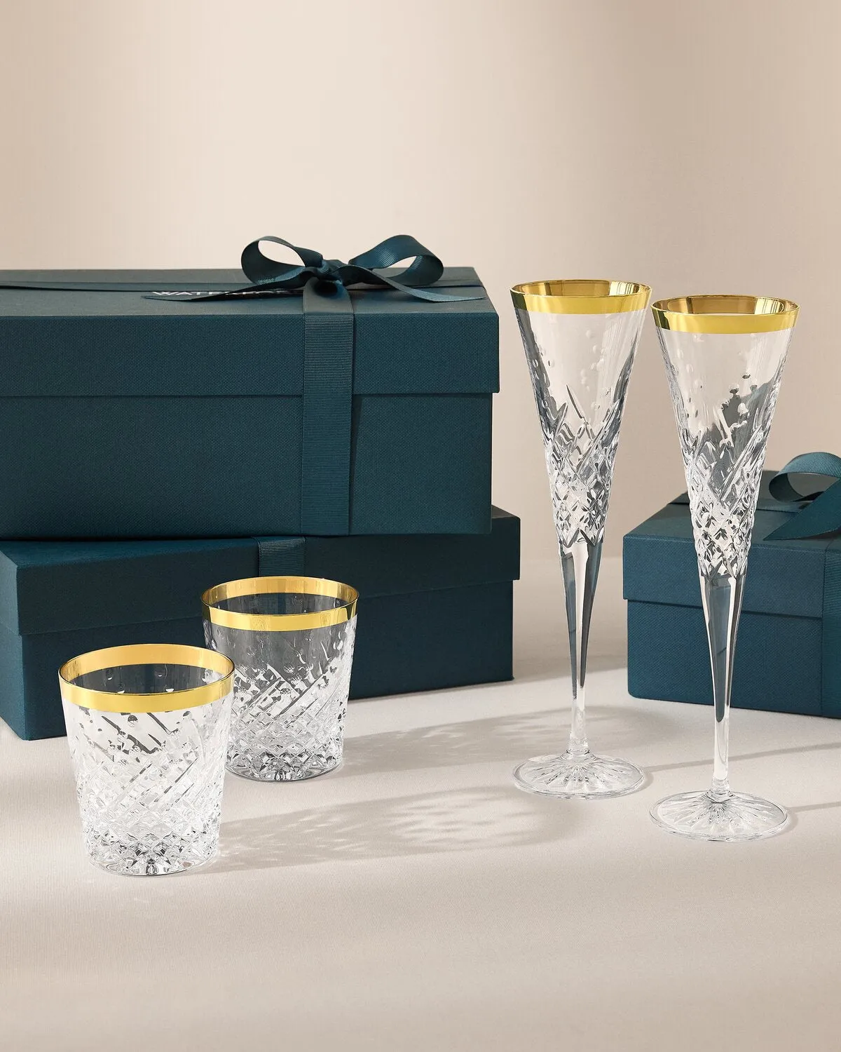 Waterford Celebrations Gilded tumbler 2 stk forgyldt glas