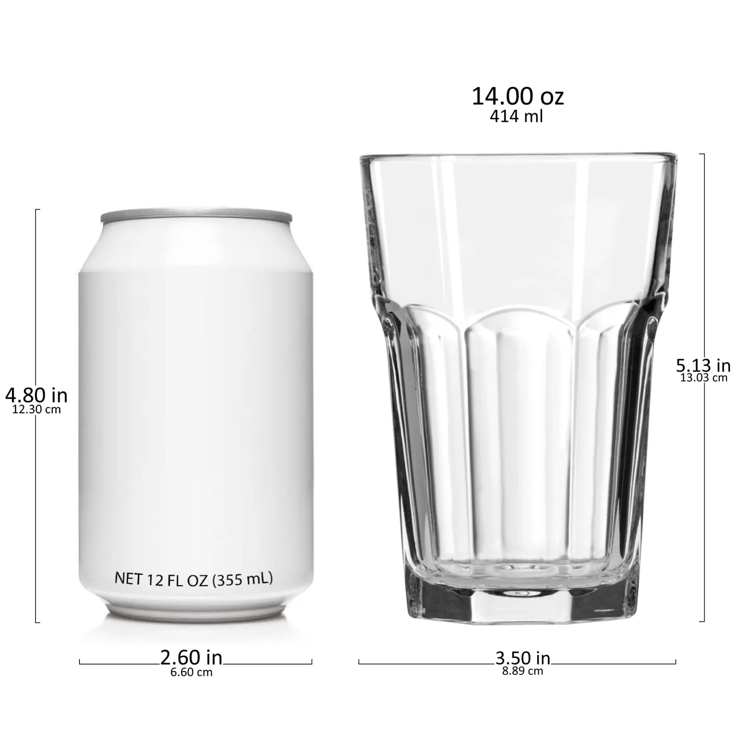 Libbey Gibraltar DuraTuff juiceglas 12 stk 414 ml klar
