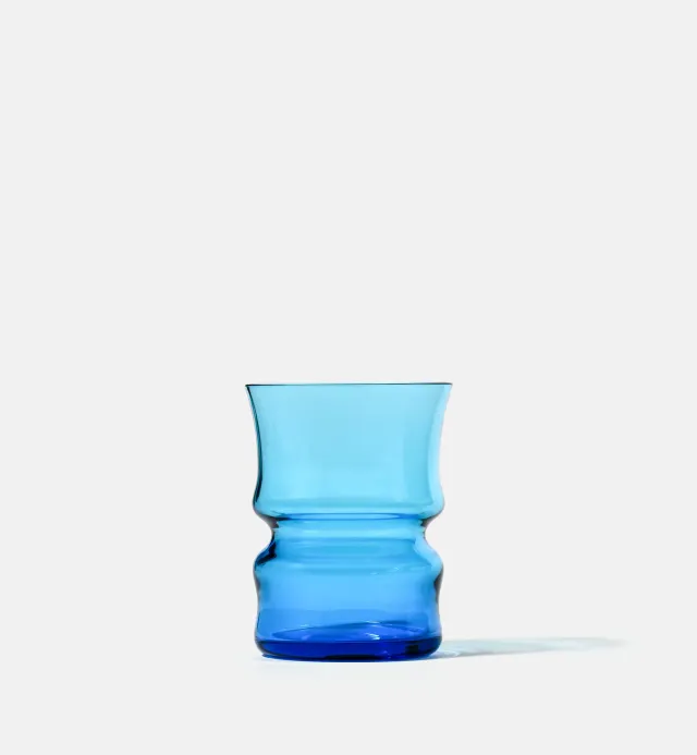 Krosno Double Bubble 1969 drikkeglas 230 ml lapis