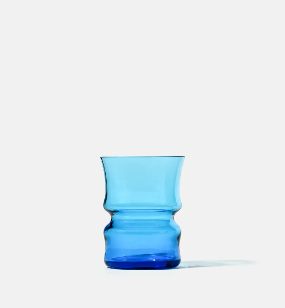 Krosno Double Bubble 1969 drikkeglas 230 ml lapis