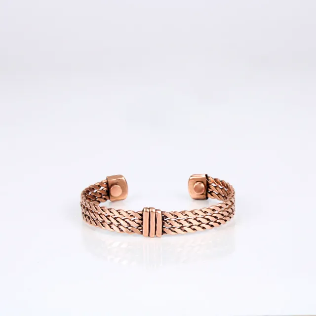 El'Cobre Design 23 kobberarmbånd let med gaveæske