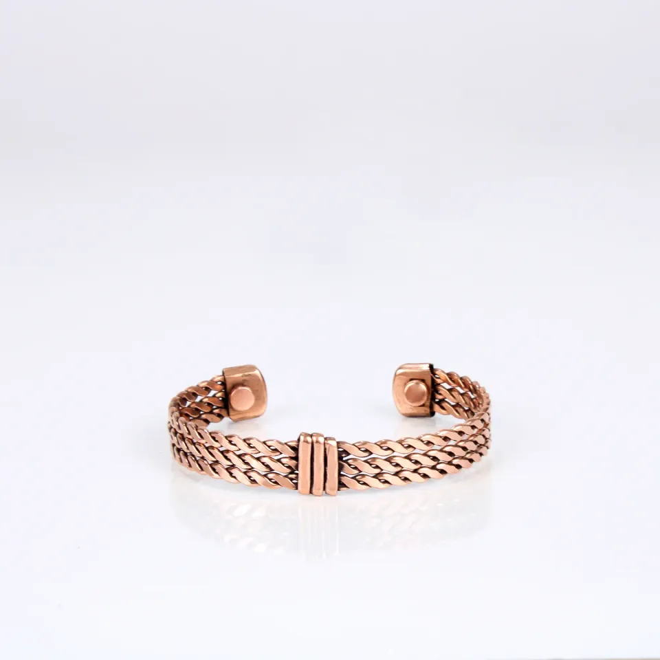 El'Cobre Design 23 kobberarmbånd let med gaveæske
