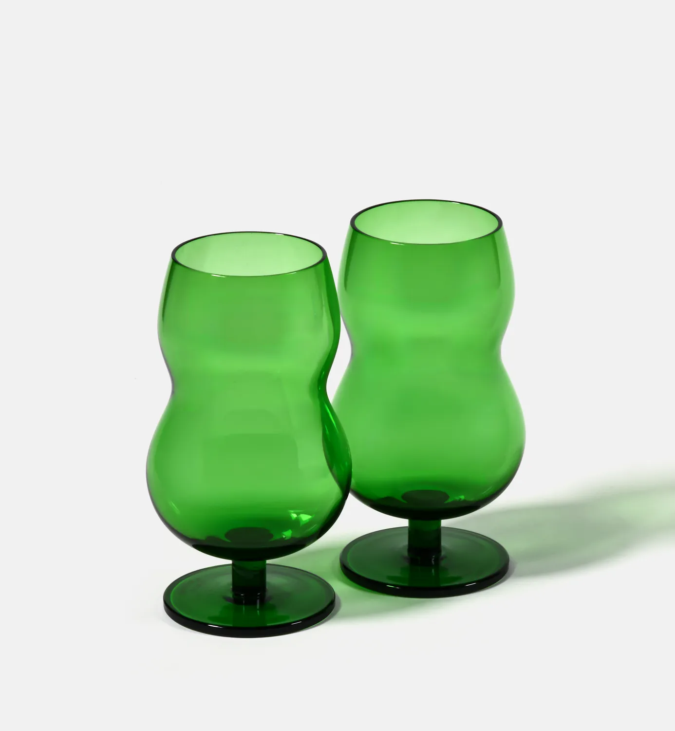 Krosno Bubble 1967 vandglas 350 ml smaragd