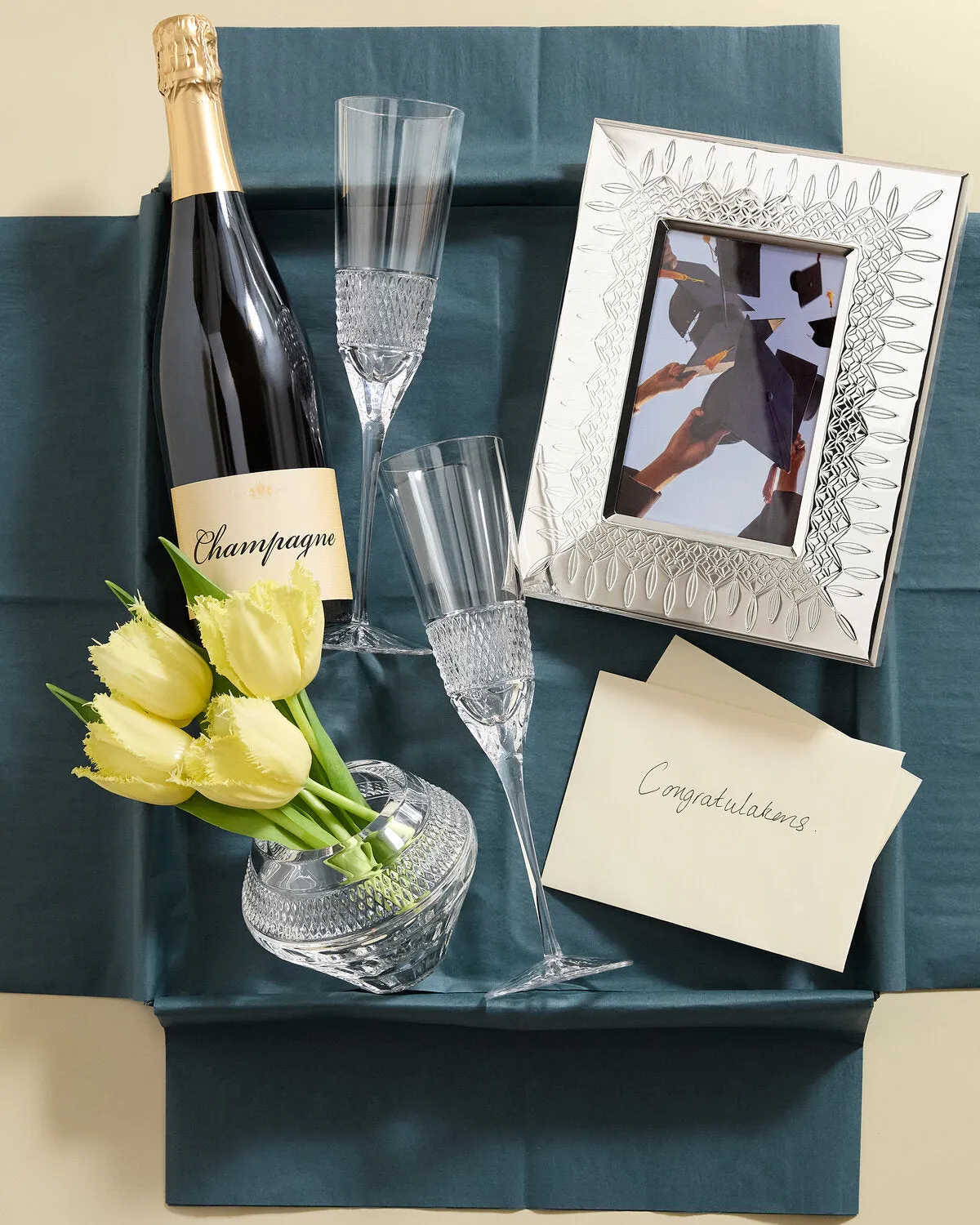 Waterford Copper Coast flute champagneglas 2 stk krystal