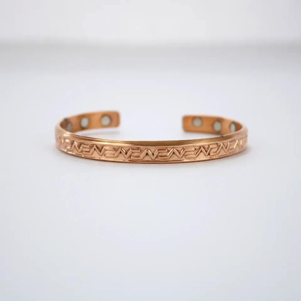 El'Cobre Design 9 kobberarmbånd magnet med gaveæske