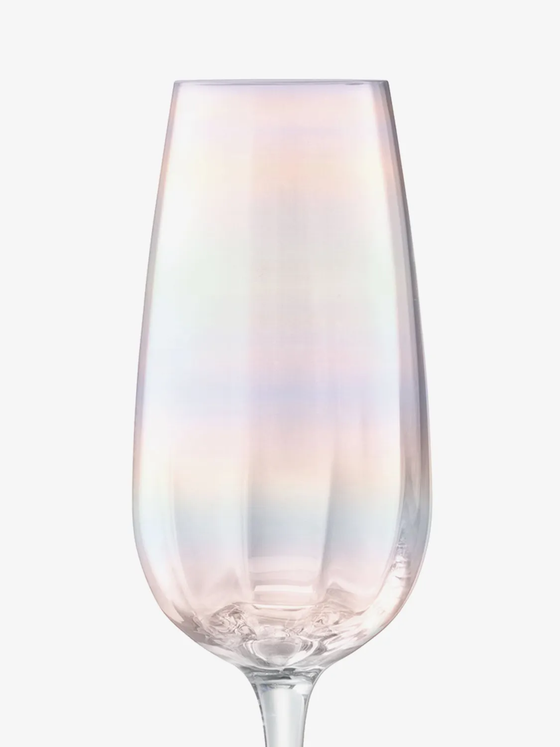 LSA Pearl Champagne Flute glas 2 stk perle