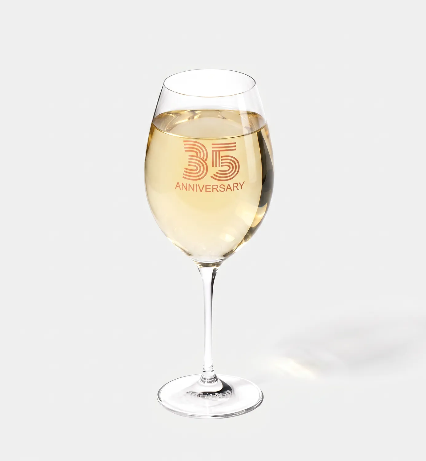 Krosno 35 Anniversary vinglas 480 ml med tryk