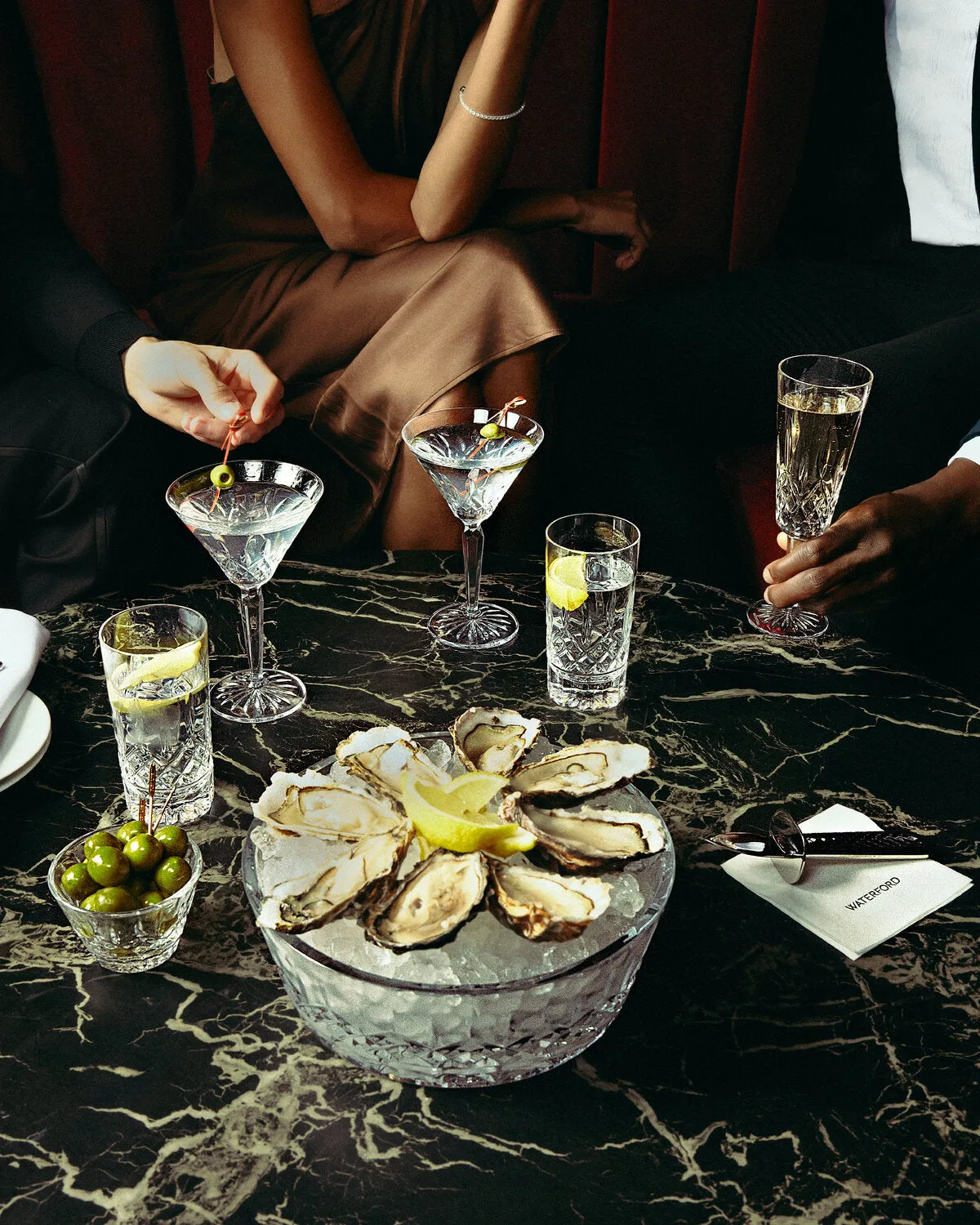Waterford Lismore champagneglas krystal