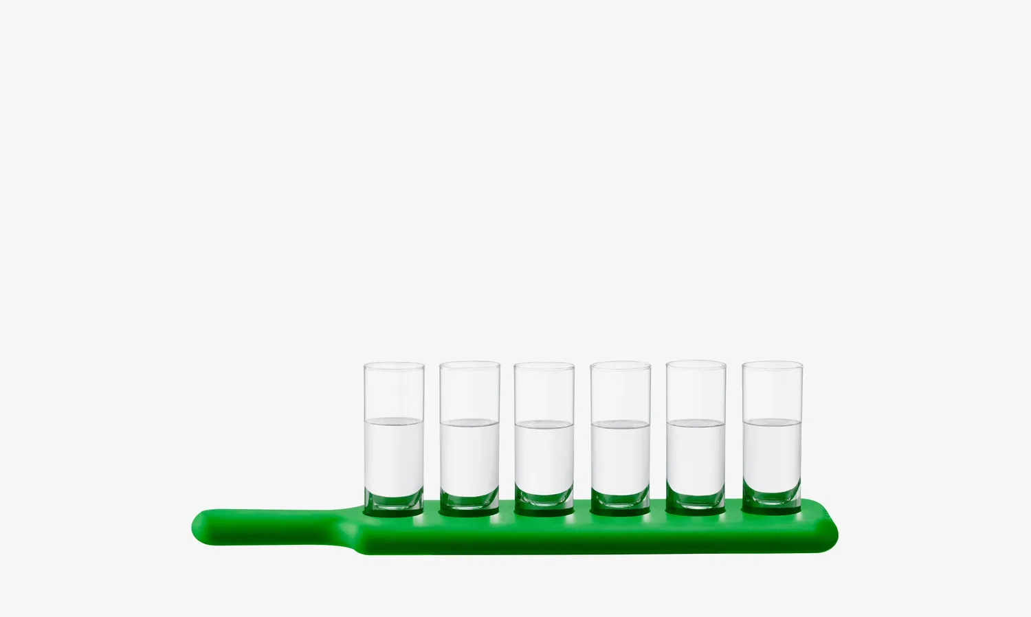 LSA Paddle Pop vodka serveringssæt glas Meadow Green